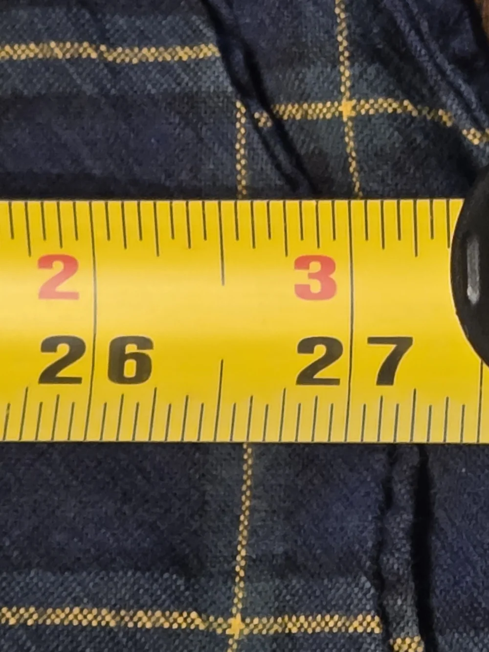 Ralph Lauren Navy & Yellow Windowpane Button-Down Shirt
